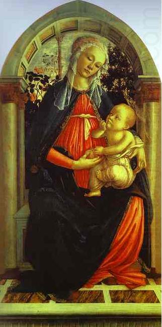 Sandro Botticelli Madonna of the Rosegarden china oil painting image